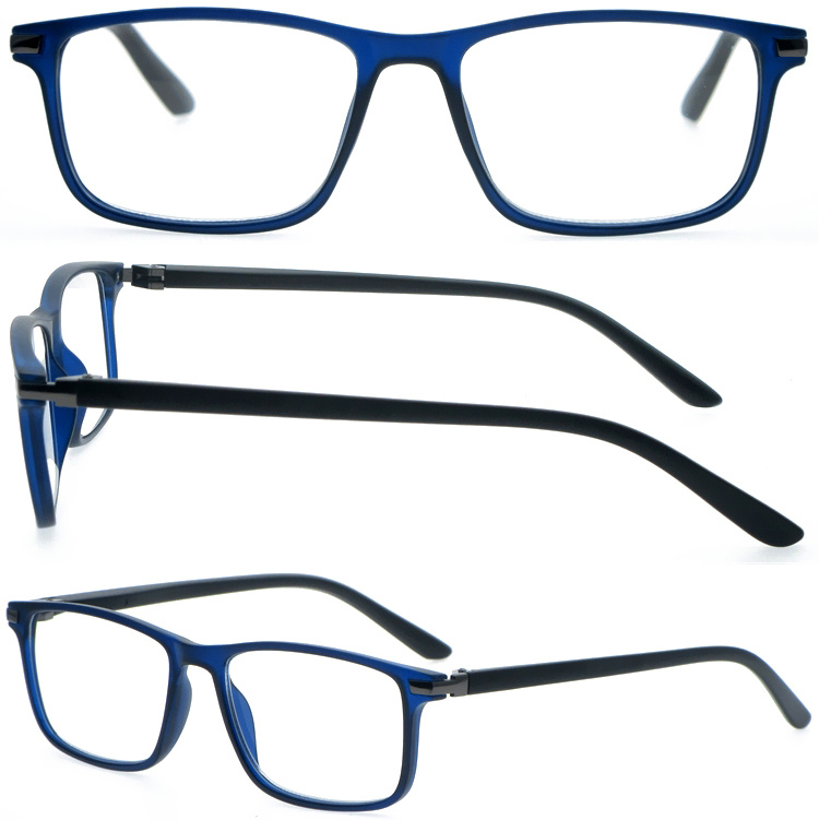 DRP439014 Casual Design Presbyopia Reading Glasses with Metal Decoration (1)