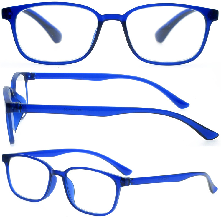 DRP439015 Unisex Prescription Glasses Reader with Pillow Horn Shape (1)