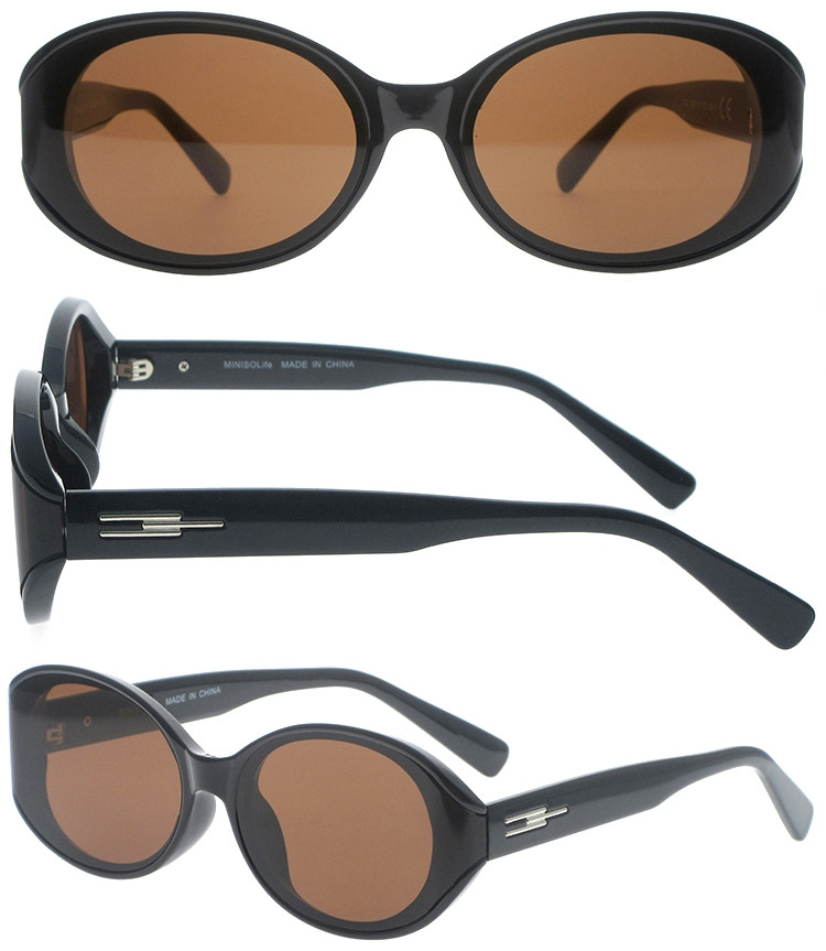 DSCP385010 Neutral Style CP Material Sunglasses With Metal Decoration (1)