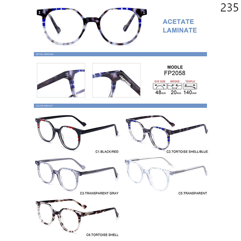 Dachuan Optical China Bán buôn Gọng kính Acetate Opticcal mới về Hàng có sẵn với nhiều kiểu dáng Danh mục (27)