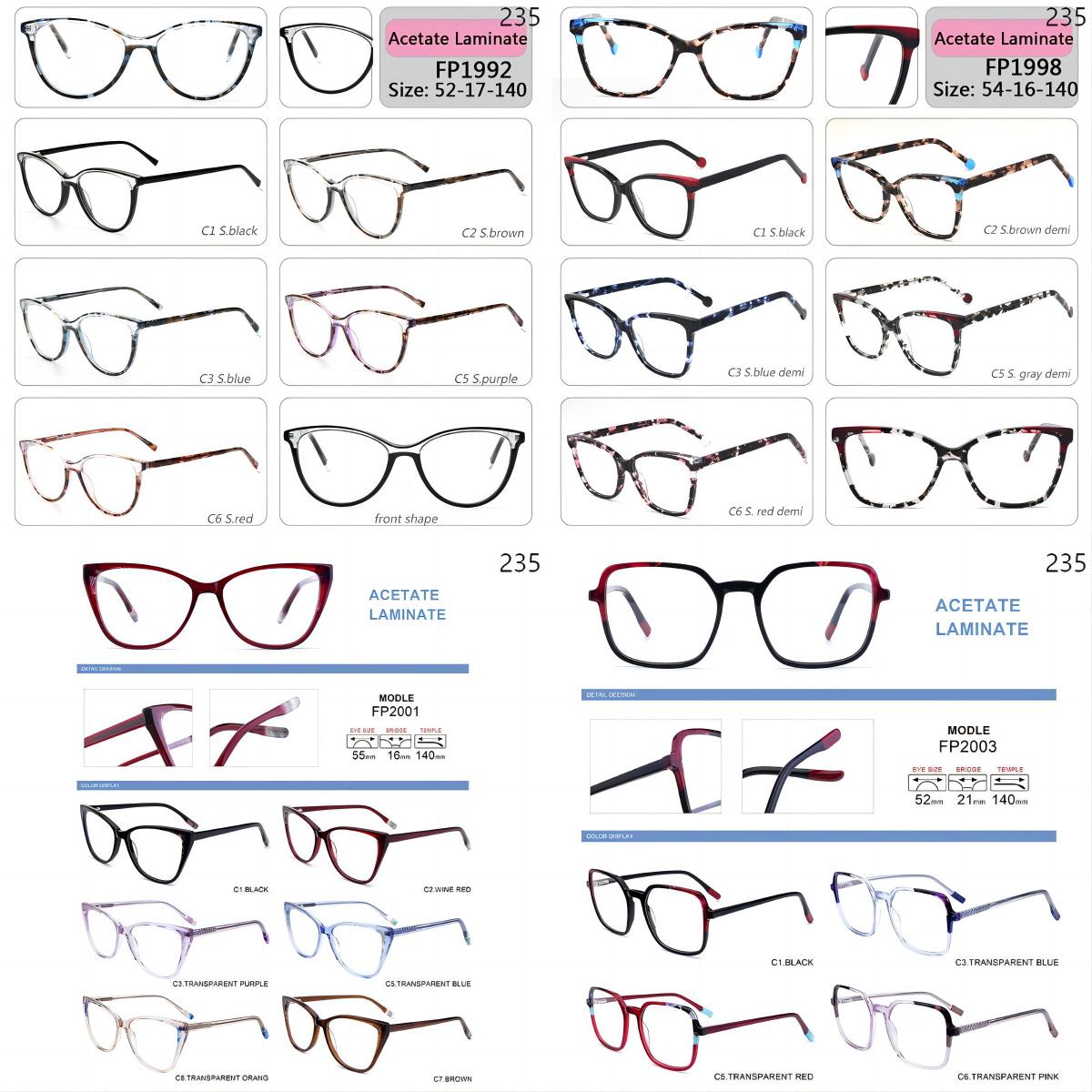 Dachuan Optical China Bán buôn Gọng kính Acetate Opticcal mới về Hàng có sẵn với nhiều kiểu dáng Danh mục (53)