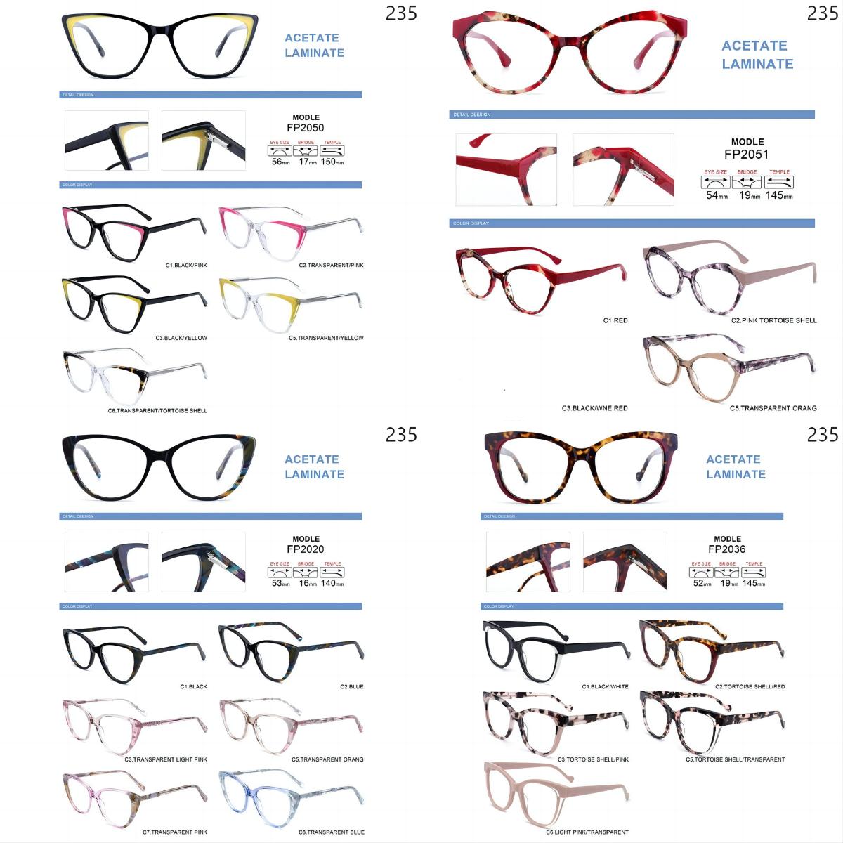 Dachuan Optical China Bán buôn Gọng kính Acetate Opticcal mới về Hàng có sẵn với nhiều kiểu dáng Danh mục (55)