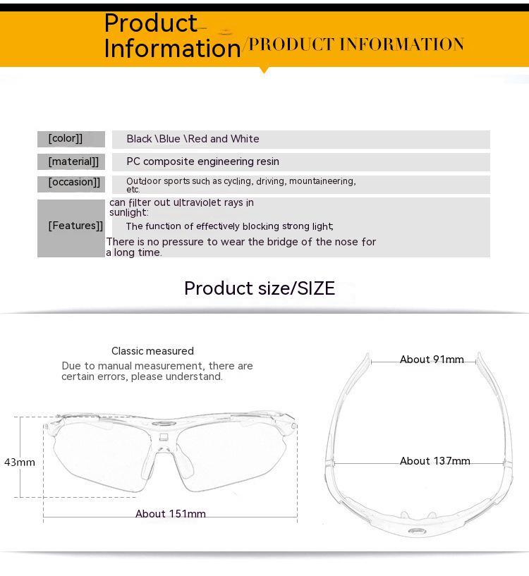 Dachuan Optical DRB0089-3 China Supplier Removable Outdoor Sporting Riding Sunglasses with UV400 Protection (15)