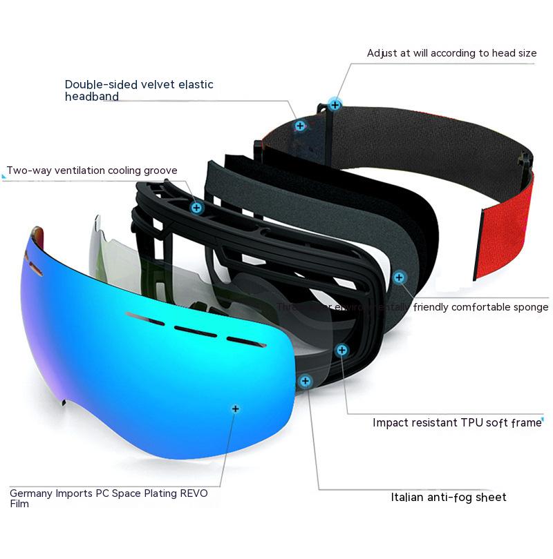 Dachuan Optical DRBHX06 China Supplier TPU Ski Sports Protective Goggles with Optical Frame Adaptation (11)