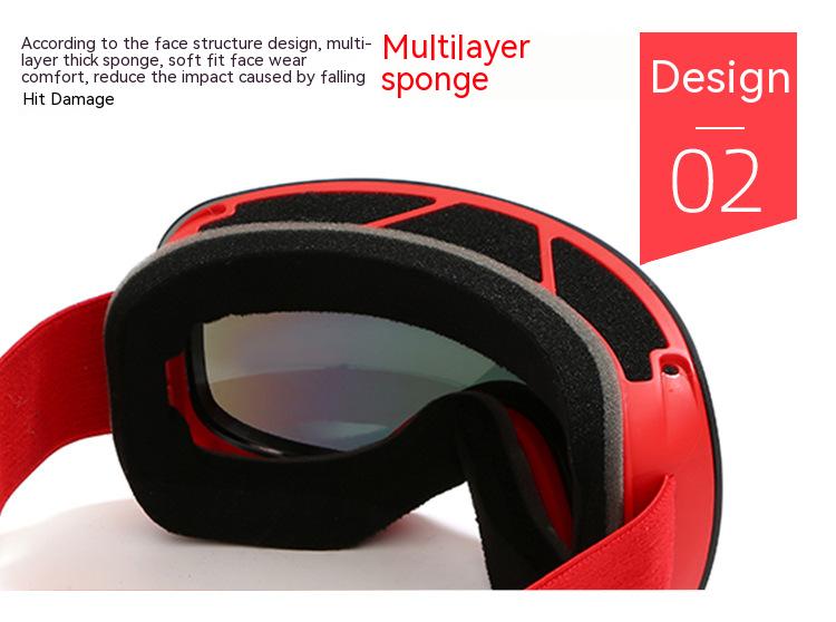 Dachuan Optical DRBHX06 China Supplier TPU Ski Sports Protective Goggles with Optical Frame Adaptation (16)