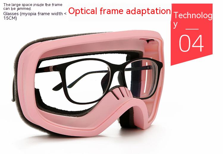 Dachuan Optical DRBHX06 China Supplier TPU Ski Sports Protective Goggles with Optical Frame Adaptation (18)
