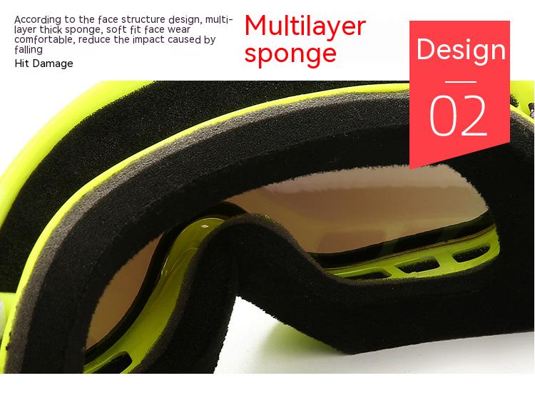 Dachuan Optical DRBHX07 China Supplier Children Sports Antifog Ski Goggles with Optical Frame Adaptation (13)