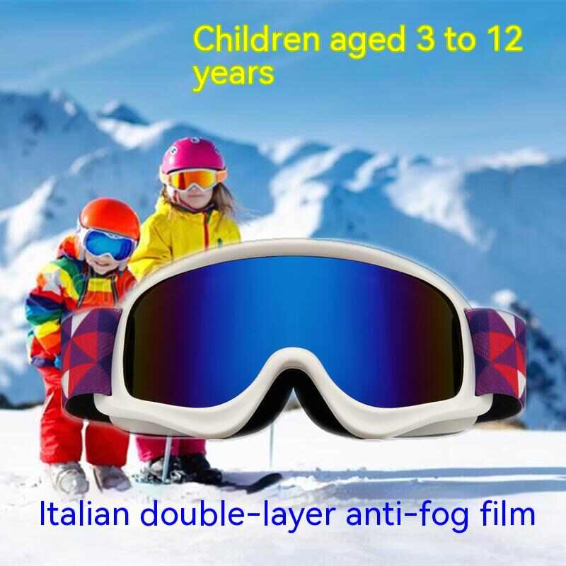 Dachuan Optical DRBHX07 China Supplier Children Sports Antifog Ski Goggles with Optical Frame Adaptation (28)