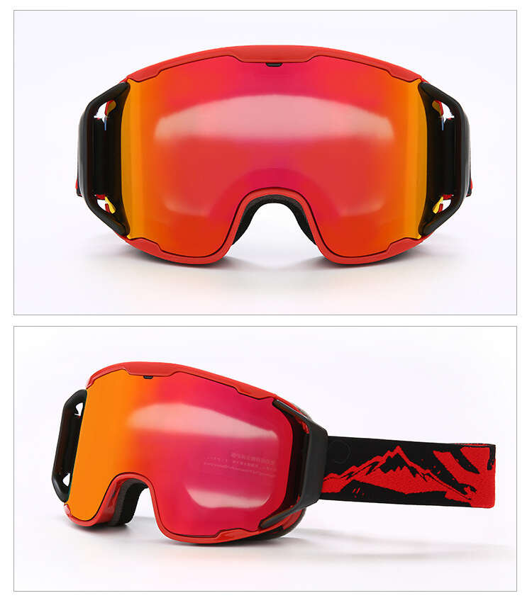 Dachuan Optical DRBHX23 China Supplier Antifog UV400 Ski Goggles Outdoor Sports Eyeglasses with Optical Frame Adaptation (21)