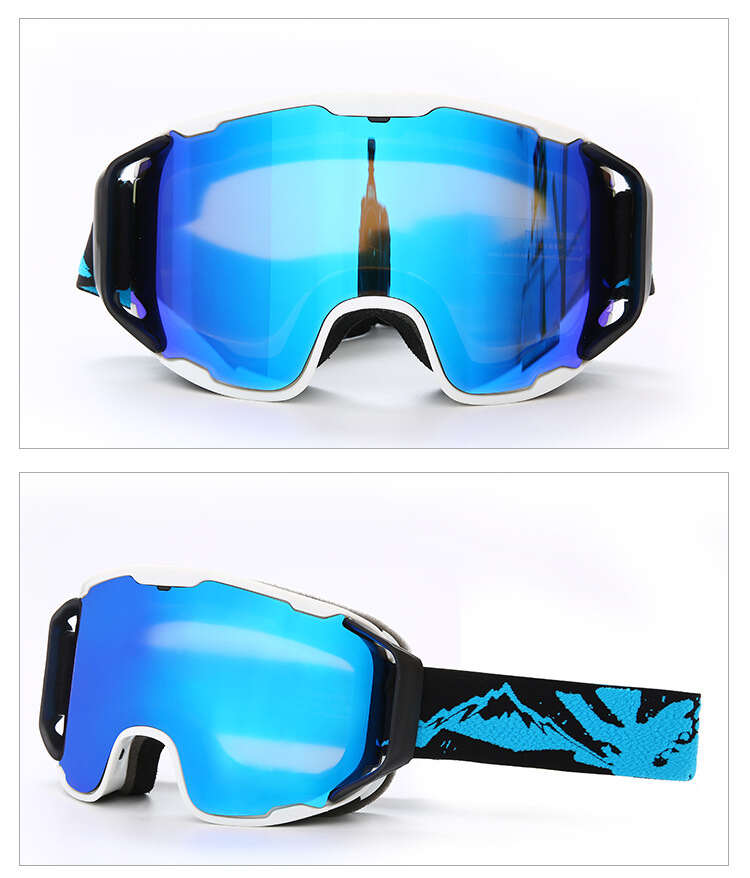 Dachuan Optical DRBHX23 China Supplier Antifog UV400 Ski Goggles Outdoor Sports Eyeglasses with Optical Frame Adaptation (26)