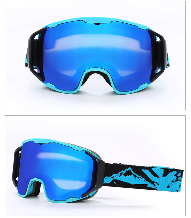 Dachuan Optical DRBHX23 China Supplier Antifog UV400 Ski Goggles Outdoor Sports Eyeglasses with Optical Frame Adaptation (32)