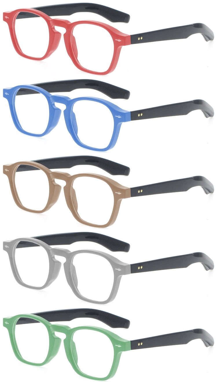Dachuan Optical DRP102208 China Wholesale Retro Unisex Reading Glasses with Non-slip Design (3)