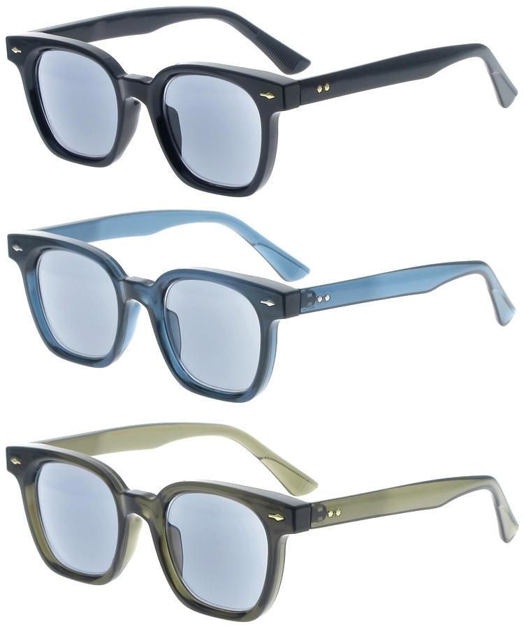 Dachuan Optical DRP102209 China Wholesale Retro Fashion Sun Readers with Arrow Rivet Decoration (1)