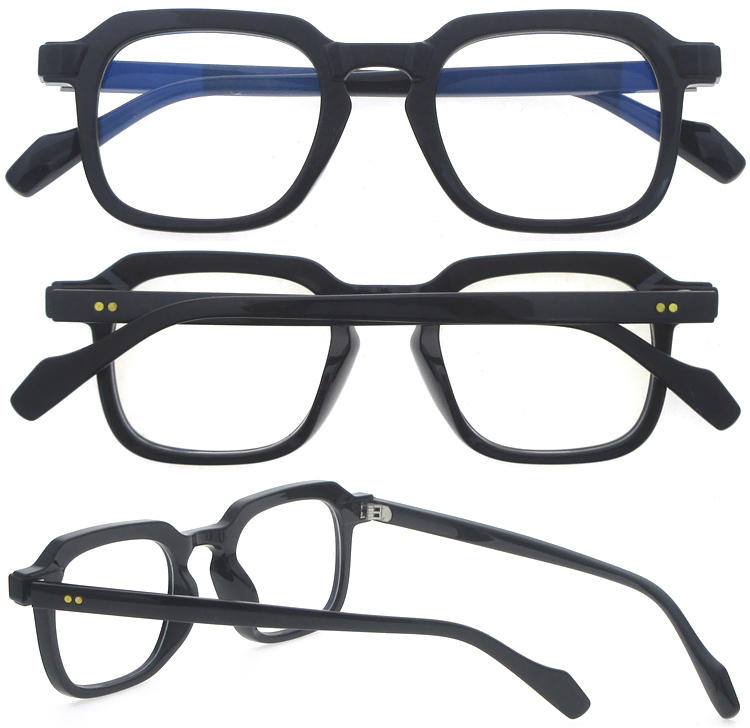 Dachuan Optical DRP102210 Чин яклухт Unisex Design айнакҳои хониш бо ҳалқаи металлӣ (5)