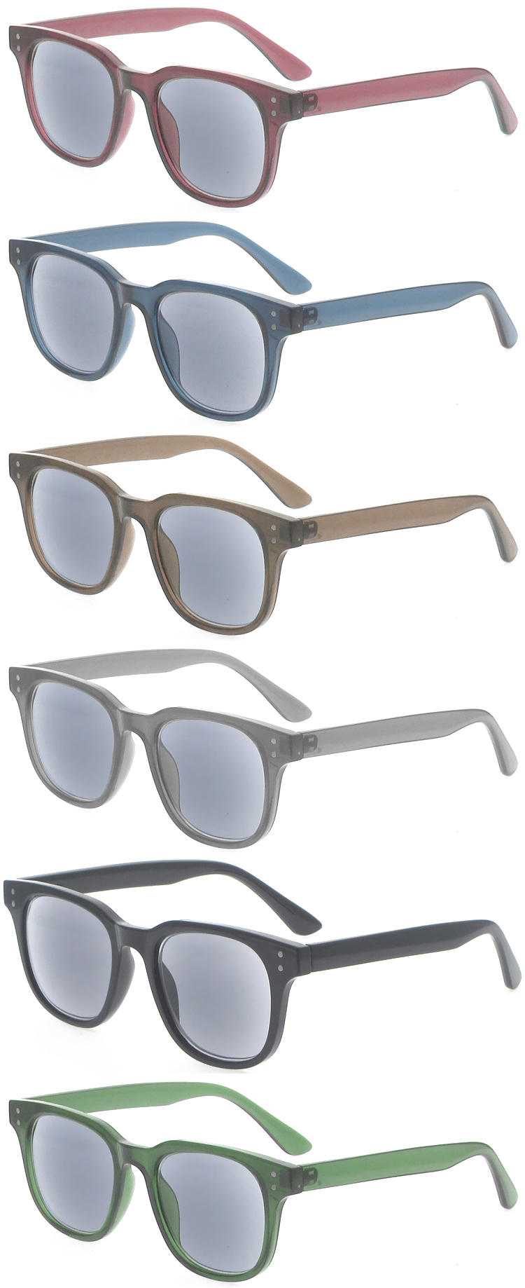Dachuan Optical DRP102220 China Wholesale Unisex Retro Sun Readers Sunglasses with Metal Hinge (2)