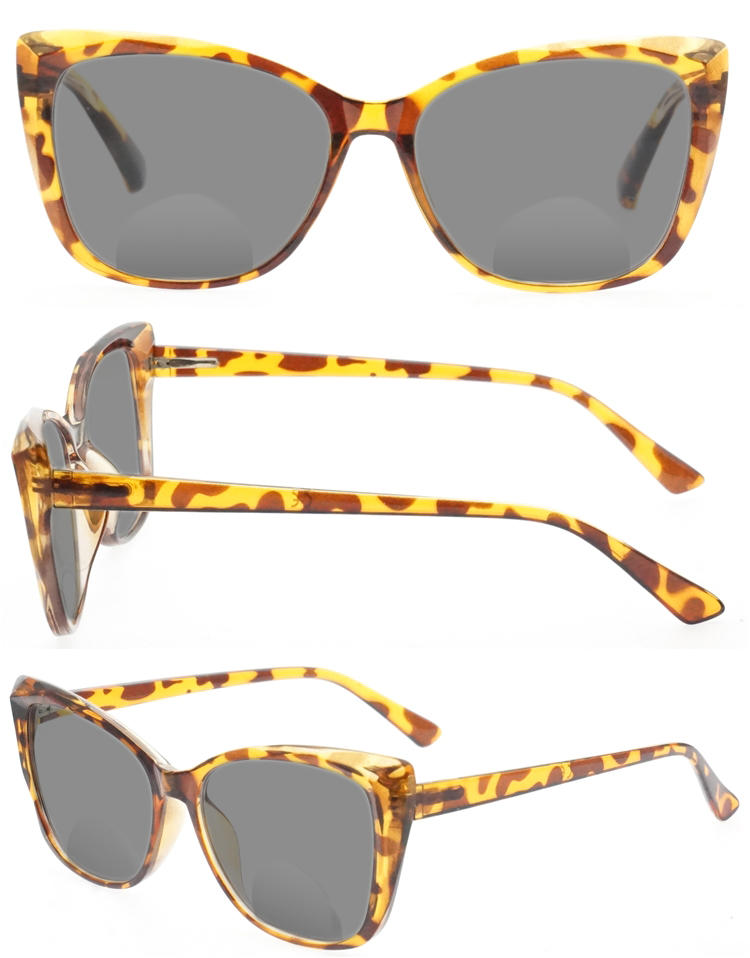 Dachuan Optical DRP127145-SG China Supplier Fashionable Cat Eye Bifocal Sun Reading Glasses with Logo Custom (24)