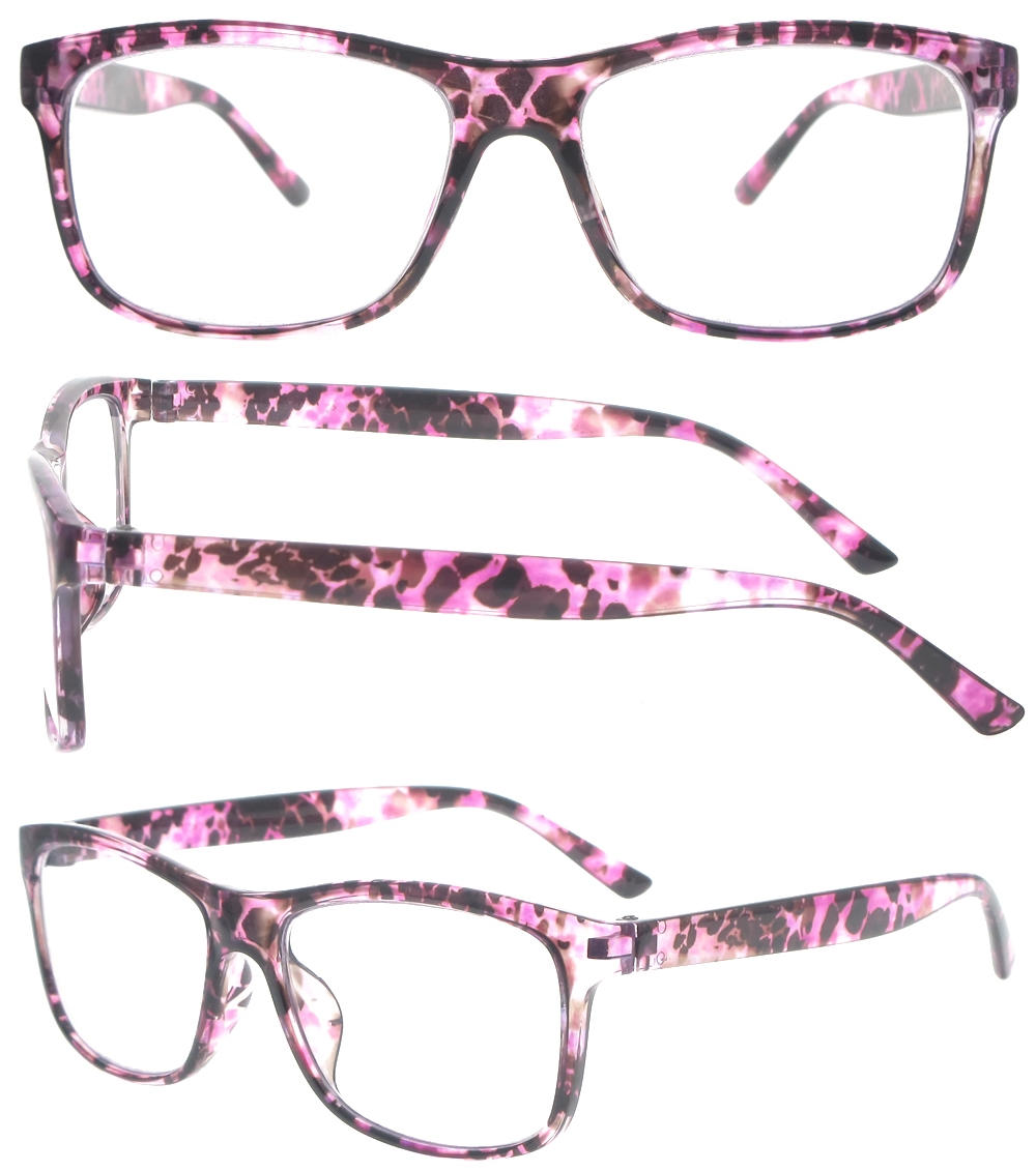 Dachuan Optical DRP131125 China Wholesale New Arrival Fashionable Plastic Reading Glasses with Pattern Frame (1)