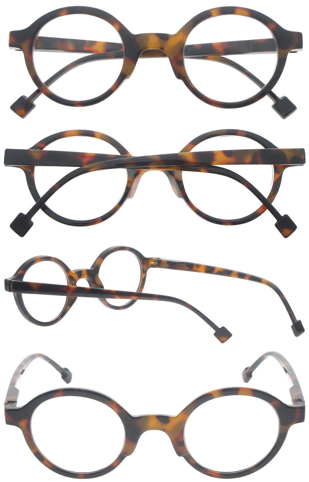 Dachuan Optical DRP131129 China Wholesale Unisex Fashionable Plastic Reading Glasses with Round Shape (4)