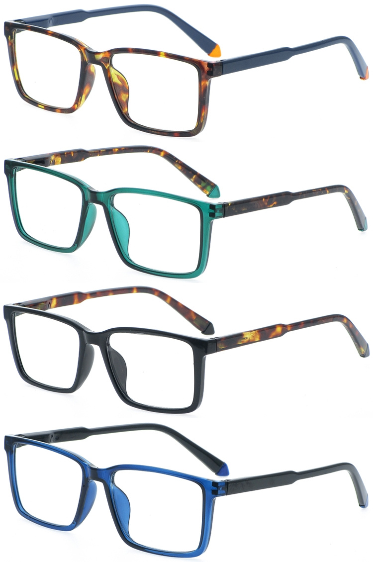 Dachuan Optical DRP322010 China Supplier Unisex Square Shape Plastic Reading Glasses with Pattern Frame 20 (1)