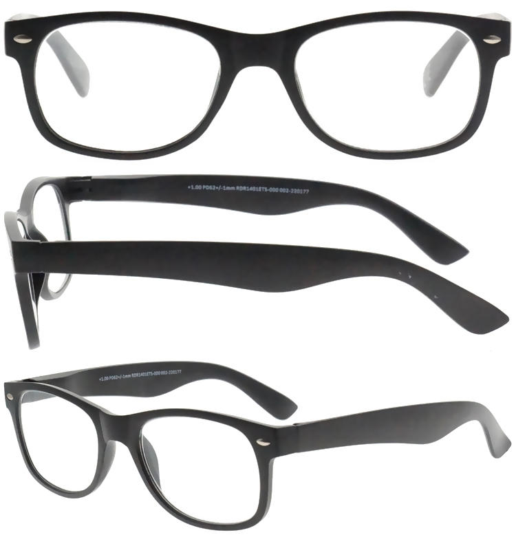 Dachuan Optical DRP343011 China Wholesale Classic Wayfarer Style Reading Glasses with Logo Customization (1)
