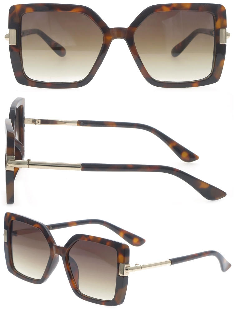 Dachuan Optical DSP345046 China Supplier Super Fashion Plastic Shades Sunglasses with Metal Legs (1)