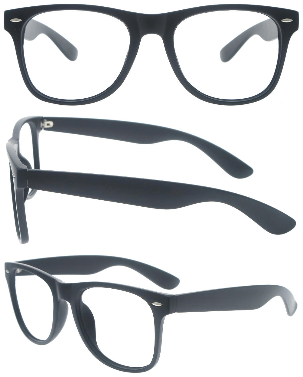 Dachuan Optical DSP348003 China Supplier Trendy Wayfarer Plastic Sunglasses With Metal Hinge (1)