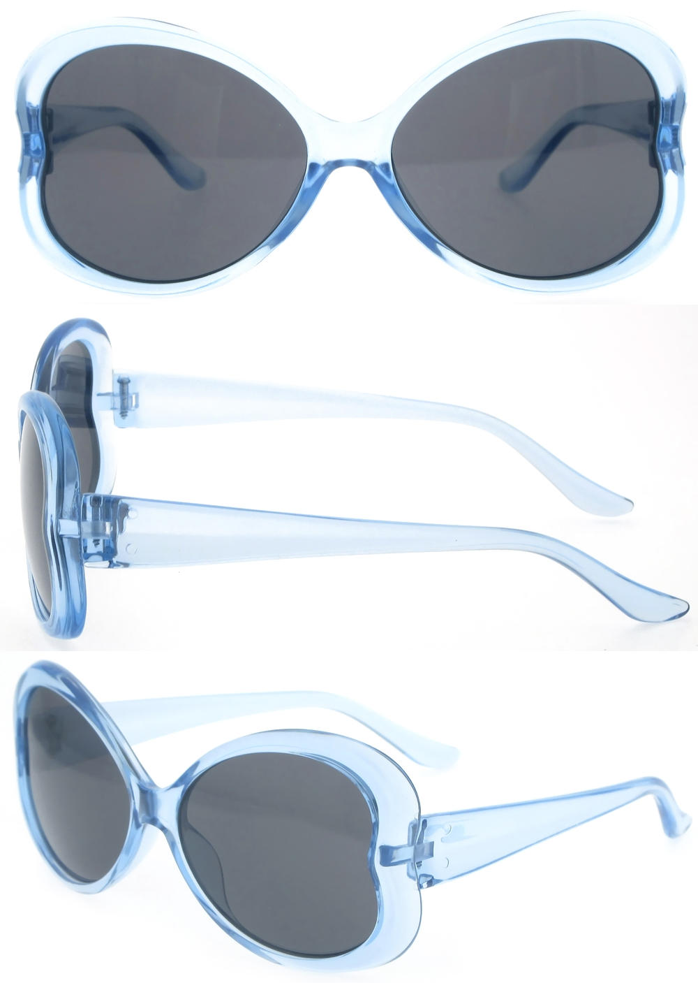 Dachuan Optical DSPK342025 China Manufacture Factory New Fashion Oversized Unisex Kids Sunglasses with Screw Hinge (1)