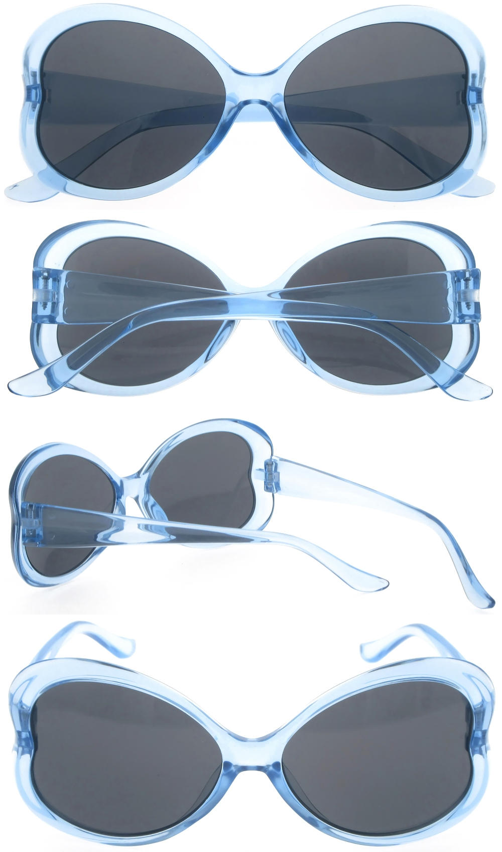 Dachuan Optical DSPK342025 China Manufacture Factory New Fashion Oversized Unisex Kids Sunglasses with Screw Hinge (2)