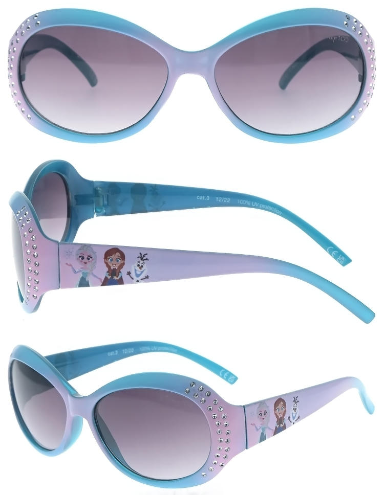Dachuan Optical DSPK343084 China Supplier New Fashionable Oversized Kids Sunglasses with Diamond Decoration (1)