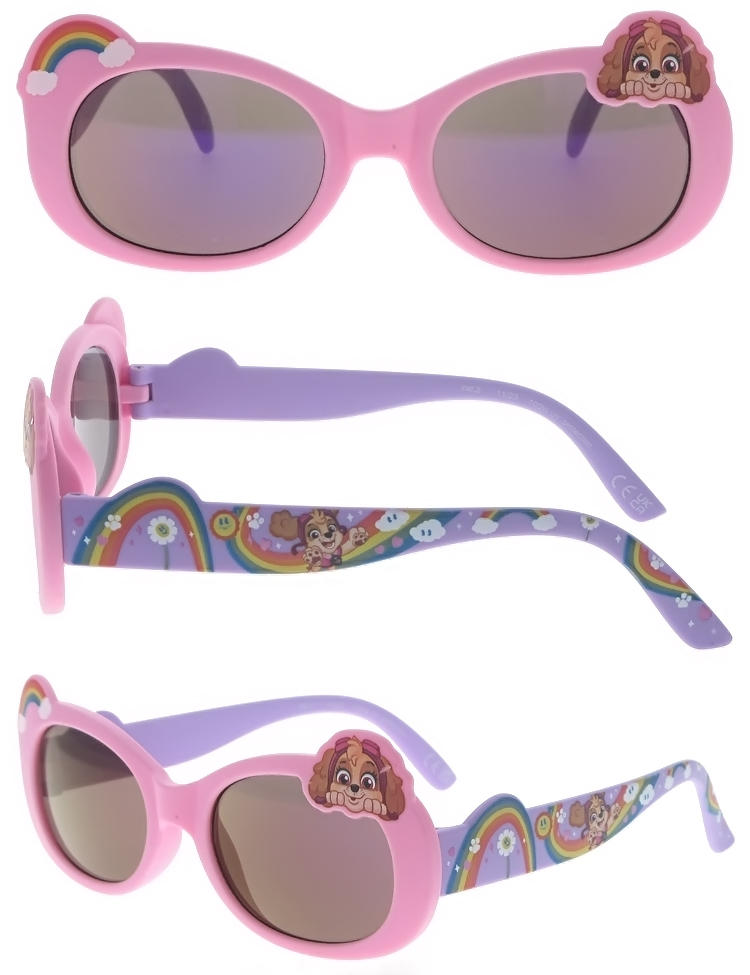Dachuan Optical DSPK343087 China Supplier Lovely Cartoon Children PC Sunglasses with Colorful Frame (1)