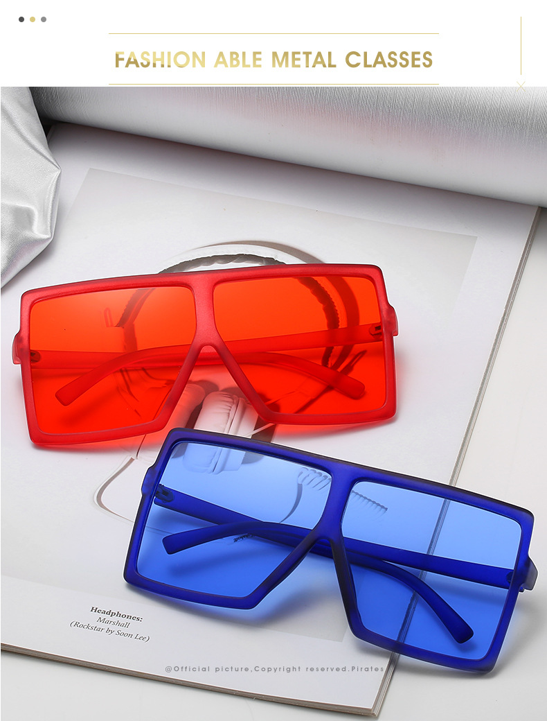 Dachuan Optical DXYH17059 Oversized Fashion Sunglasses (43)
