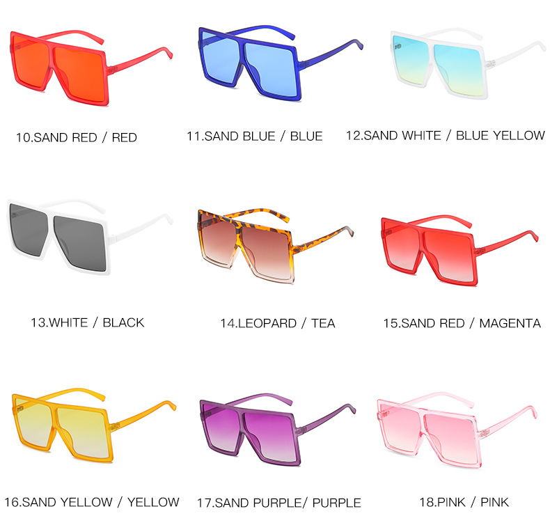 Dachuan Optical DXYH17059 Oversized Fashion Sunglasses (46)