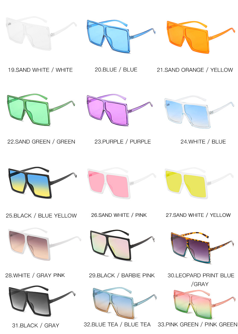 Dachuan Optical DXYH17059 Oversized Fashion Sunglasses (47)