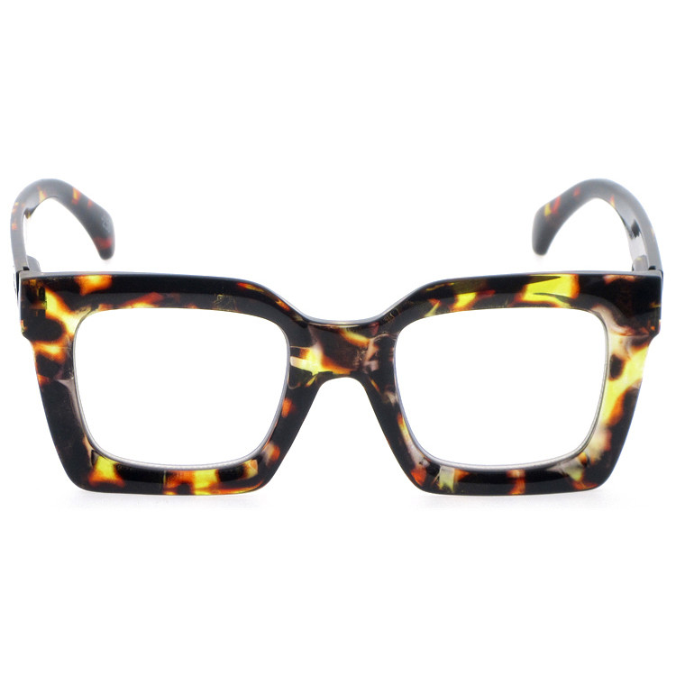 Fireplace Cozy Glasses： Oversized Frame Reading Glasses (2)