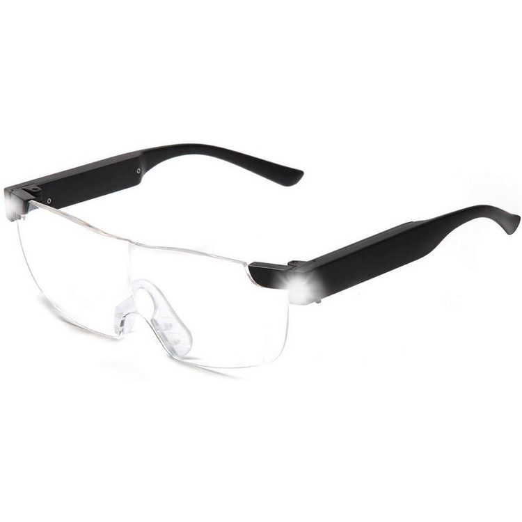 Ontel Mighty Sight Magnifying LED Powered Eyewear Glasses See Bigger Bright  New 735541910272