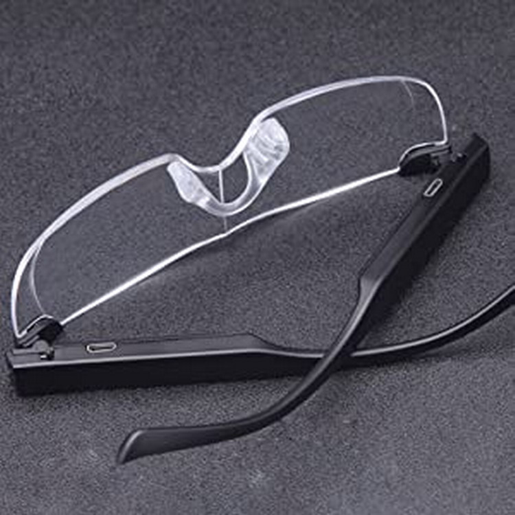 Mighty Sight - LED magnifying eyewear. Colour: black. Size: one size fits  most