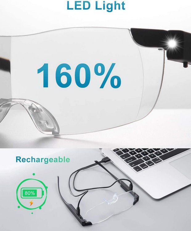 Mighty Sight Glasses with LED Lights