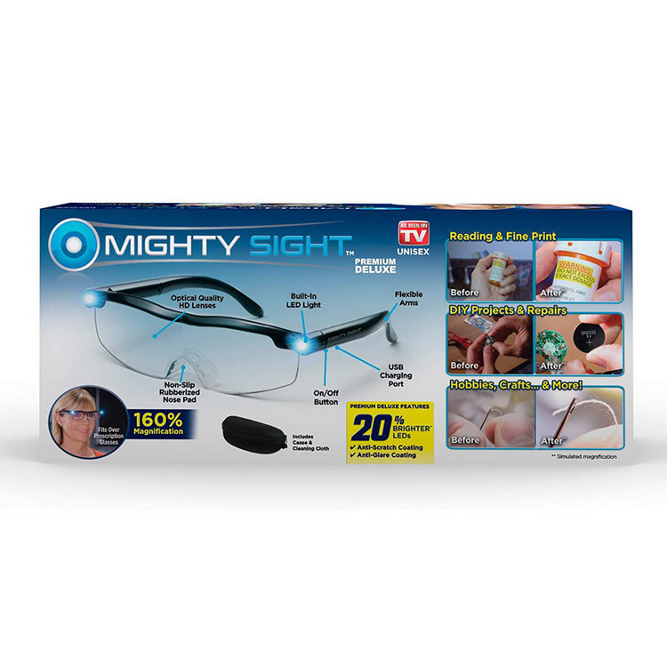 Mighty Sight Glasses ~ Magnifying Glasses with Light 