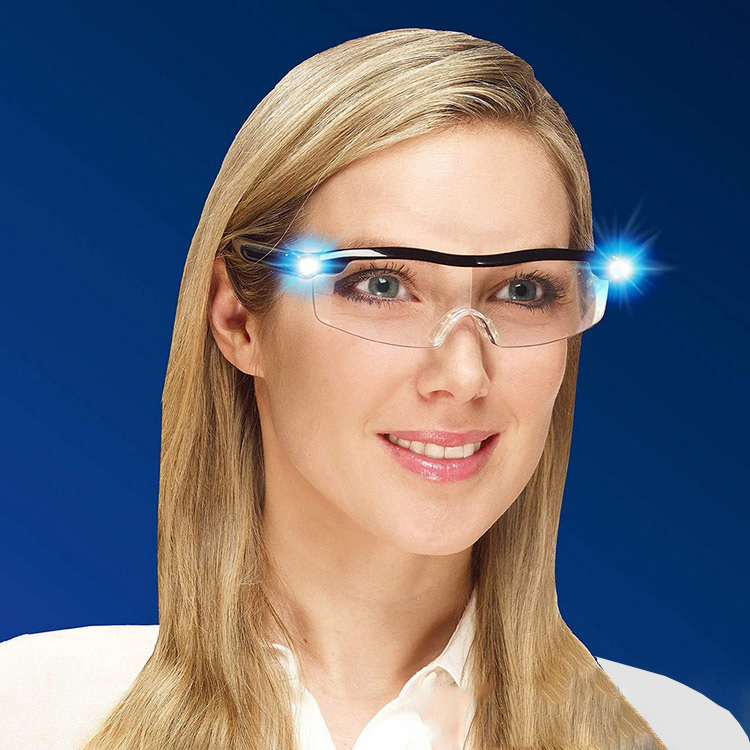 China China DCOPTICAL Model4 Mighty Sight Magnifying Reading Glasses Big  Vision with LED Light Factory Manufacturer and Supplier